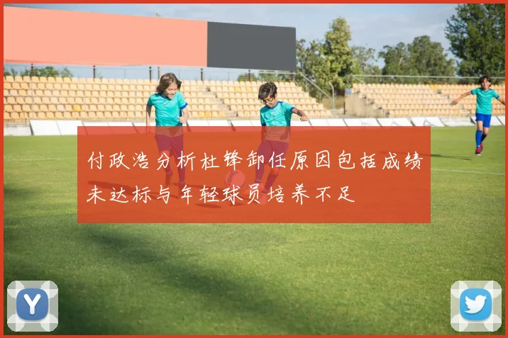 付政浩分析杜锋卸任原因包括成绩未达标与年轻球员培养不足